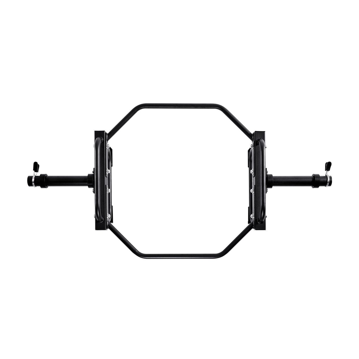 Trap Bar Hex Bar, 2-Inch Hex Barbell, 500 LBS Capacity Shrug Bars, Weightlifting and Strength Training Equipment, Home Gym for Squats, Deadlifts, Shoulder Presses, Black