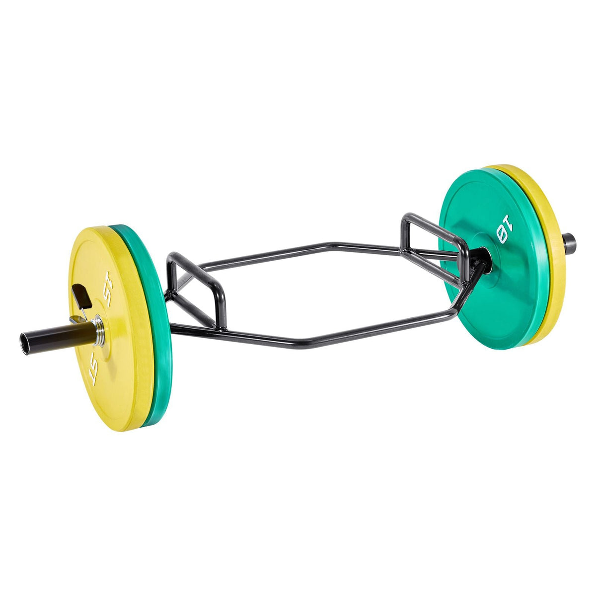 Trap Bar Hex Bar, 2-Inch Hex Barbell, 800 LBS Capacity Shrug Bars with Knurled Grips, Weightlifting and Strength Training Equipment, Home Gym for Squats, Deadlifts, Shoulder Presses, Black