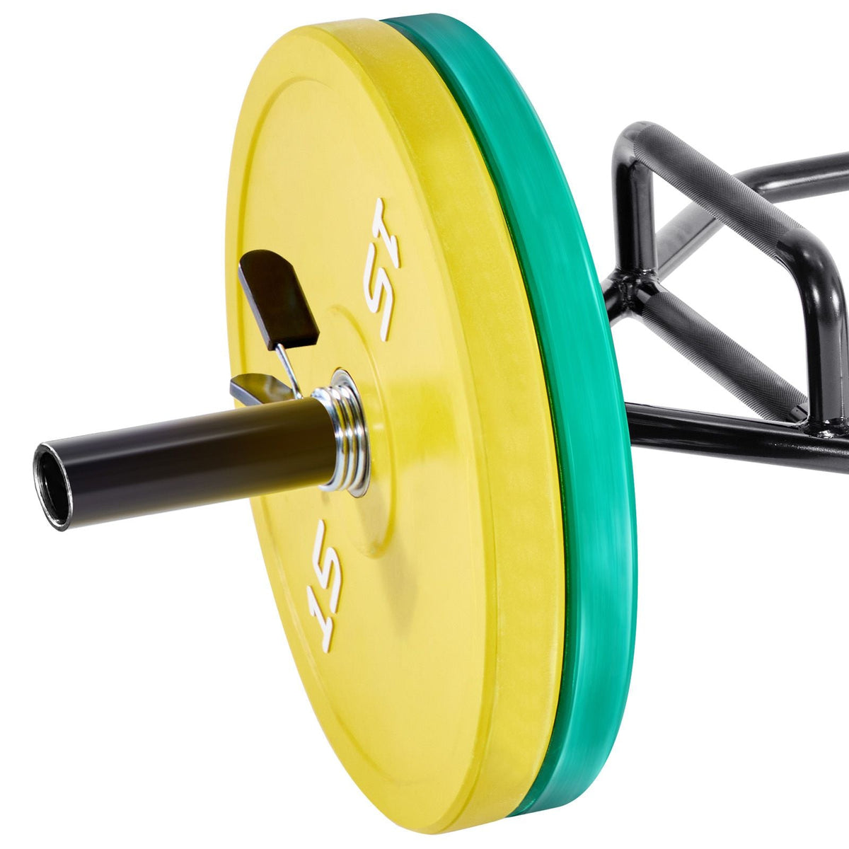 Trap Bar Hex Bar, 2-Inch Hex Barbell, 800 LBS Capacity Shrug Bars with Knurled Grips, Weightlifting and Strength Training Equipment, Home Gym for Squats, Deadlifts, Shoulder Presses, Black