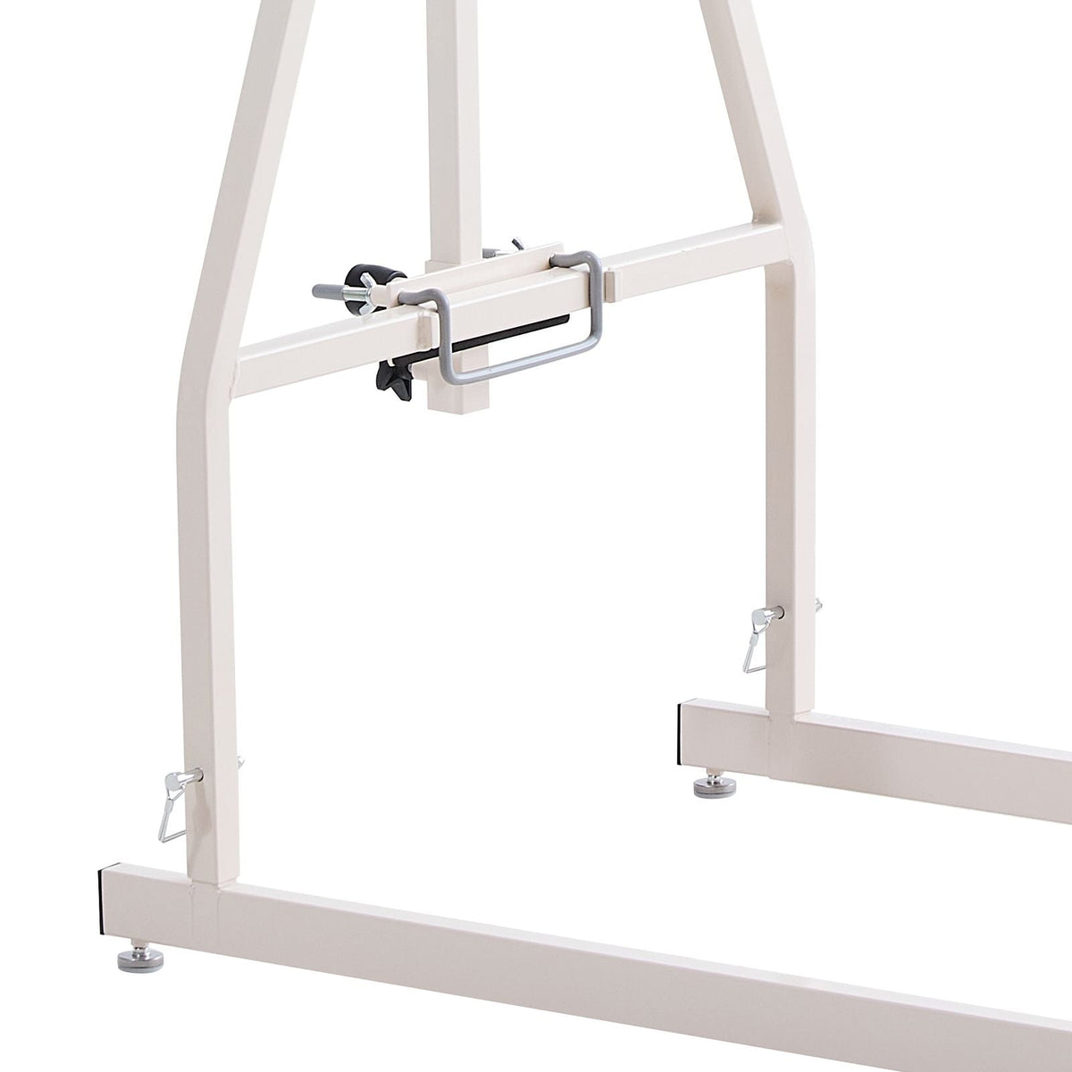 Trapeze Bar for Bed Mobility, Bed Trapeze with Clamps and Floor Stand, 250LBS Weight Capacity Bed Pull Up Assist for Elderly, Patients & Disabled, Suitable for Home Care, Hospital, Nursing Home