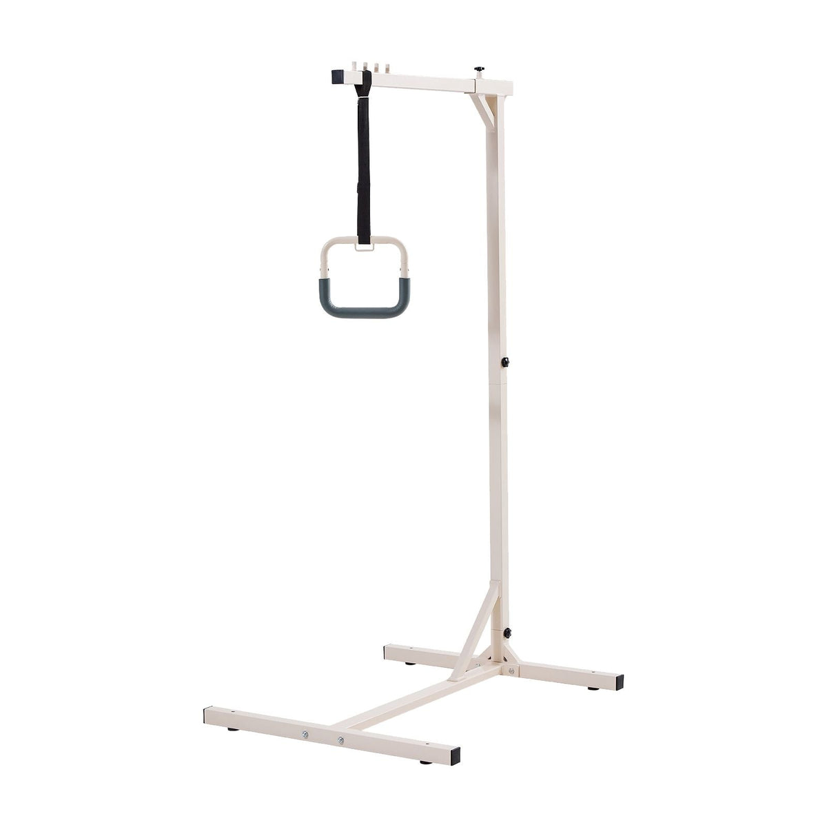 Trapeze Bar for Bed Mobility, Heavy-Duty Steel Free Standing Trapeze Bar 250 LBS Weight Capacity, Hospital Bed Pull Up Assist for Elderly & Disabled, Ideal for Hospitals, Nursing Home, Home Care