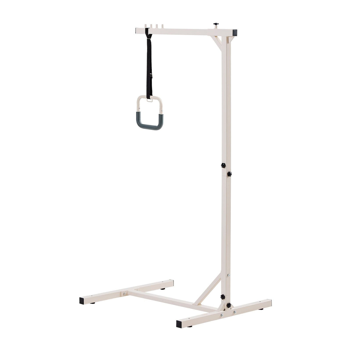 Trapeze Bar for Bed Mobility, Heavy-Duty Steel Free Standing Trapeze Bar 250 LBS Weight Capacity, Hospital Bed Pull Up Assist for Elderly & Disabled, Ideal for Hospitals, Nursing Home, Home Care