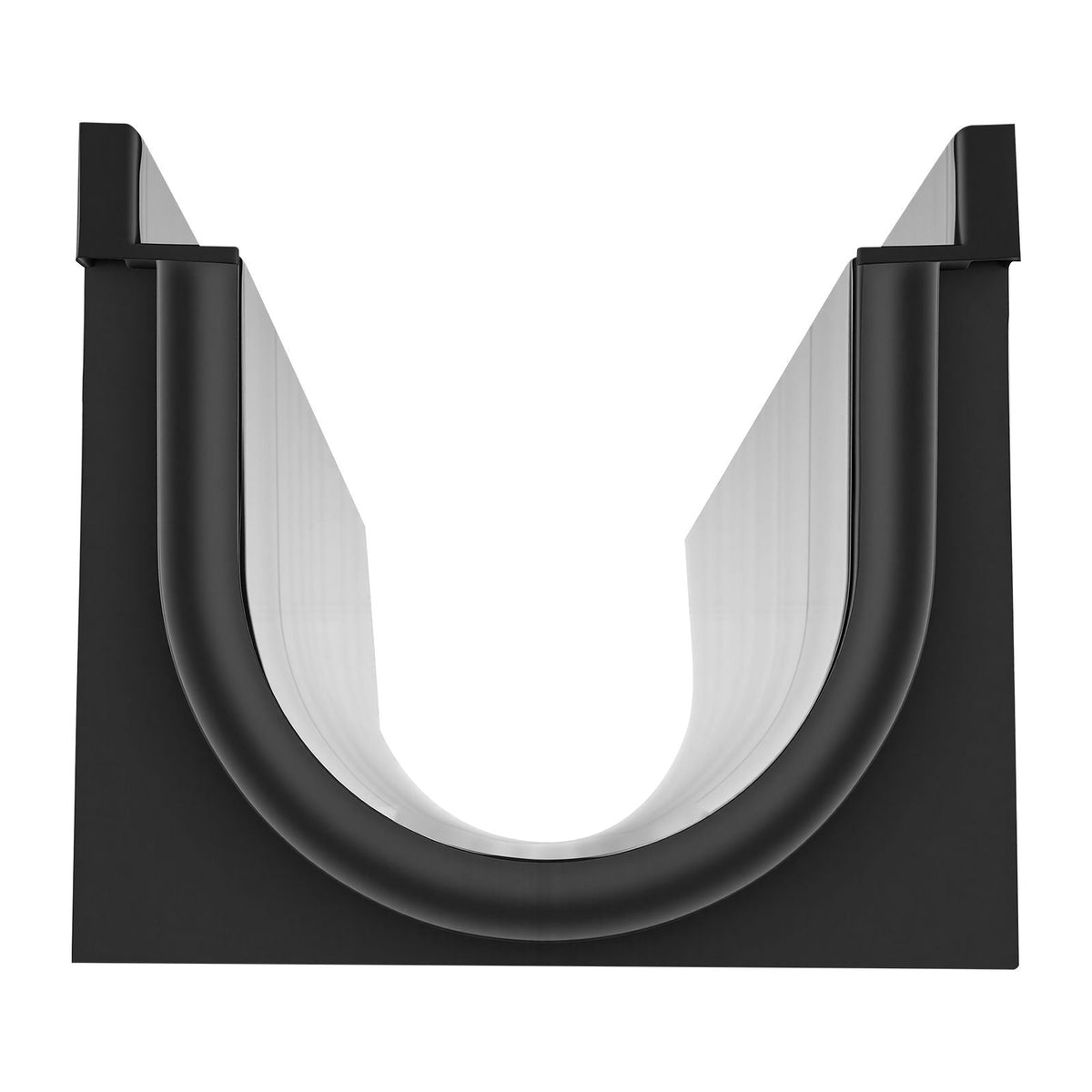 Trench Drain, 40.2 x 6.6 x 5.5 in, 6 Pack Linear Drainage Channel, HDPE Channel Drain with Grates & End Caps, Premium Outdoor Drainage System for Driveway, Patio, Pool, Garden, Yard, Black
