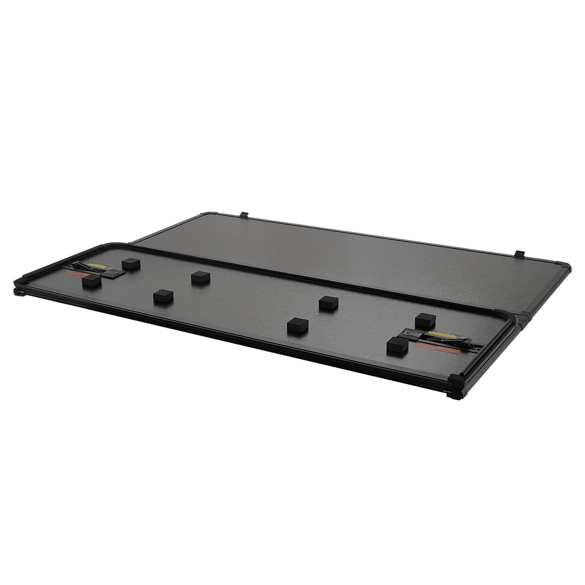 Tri-Fold Truck Bed Tonneau Cover, Compatible with 2015-2024 Ford F-150, Lightning, Styleside 5.5' (65.4") Bed, Fit 5.6' x 5.4'/5.5' x 5.4' (67.1" x 65.2"/65.4" x 65.2") Inside Bed, 400lbs, Black