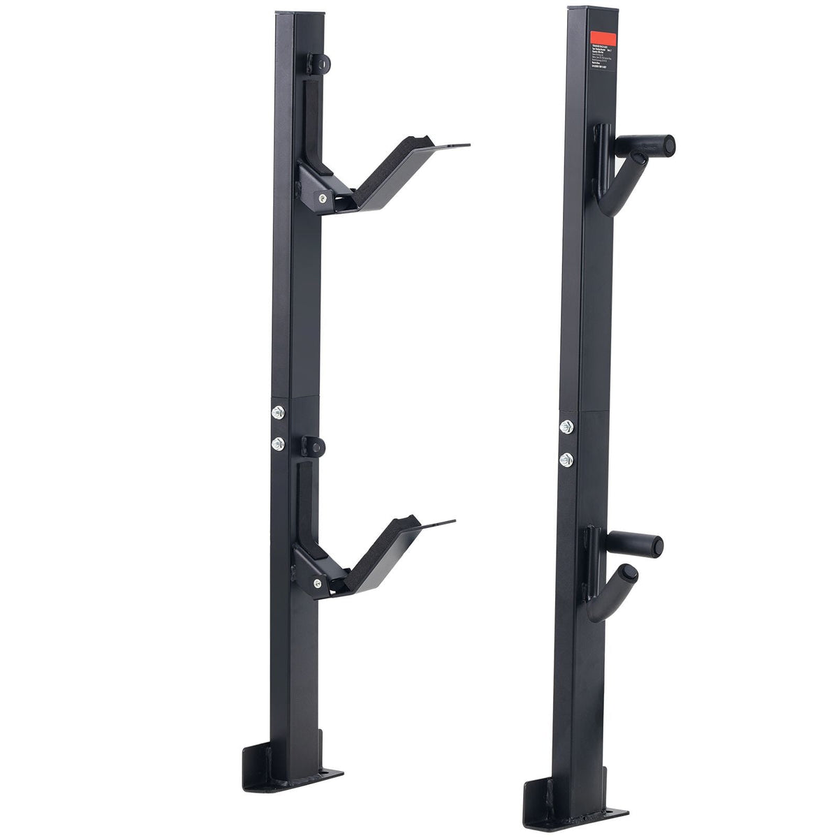 Trimmer Rack, 2 Place Weeder Trimmer Rack, Trim Holder Trailer Rack Carrier with Zinc Alloy Password Lock, Mount On Landscape Truck Trailer Enclosed Trimmer Rack Weed Eater Racks, Pair