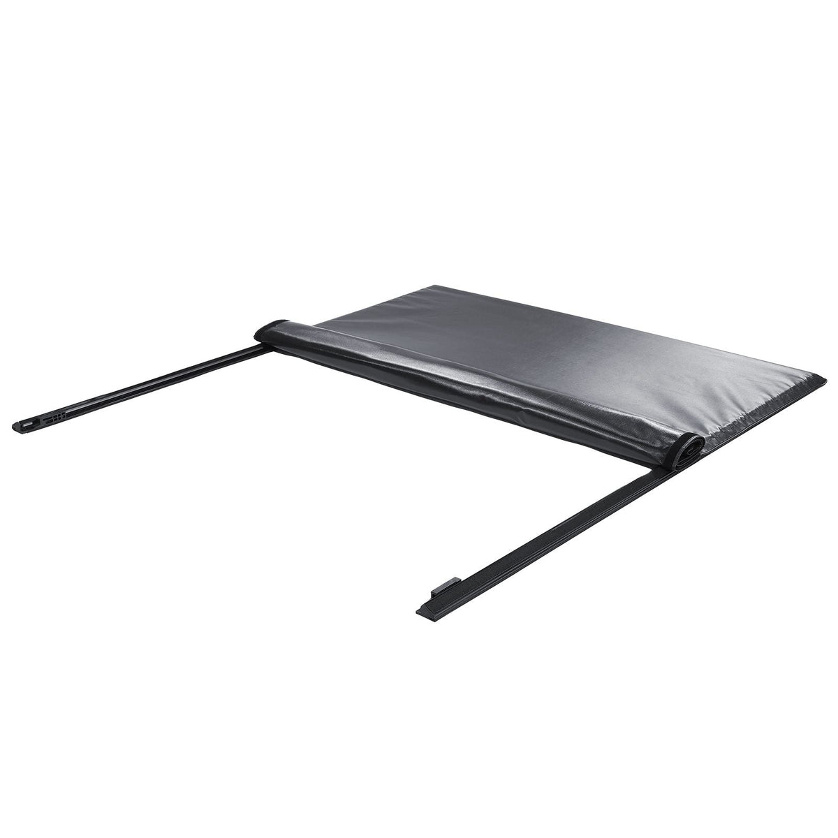 Truck Bed Cover, Roll Up Truck Bed Tonneau Cover, Compatible with 2009-2024 Ford F-150 Styleside Bed, for 5.5 x 5.4 ft Bed, Soft PVC material, 100% Bed Access Roll Up Tonneau Cover