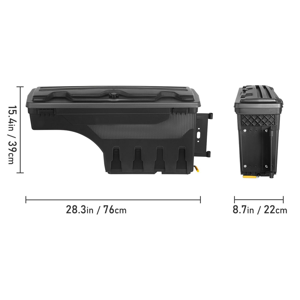 Truck Bed Storage Tool Box for Dodge Ram 1500 2019-2021 Left and Right
