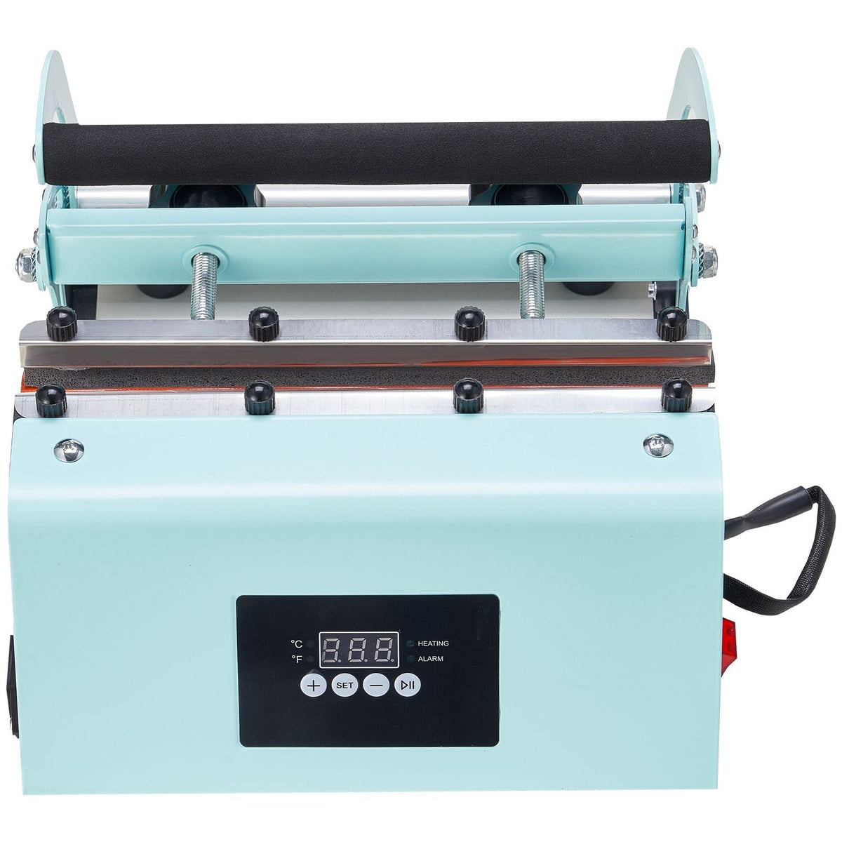 Tumbler Heat Press Machine, 11-30oz Mug Press, Heat Up Fast and Even, Tumbler Press with Sublimation Paper, Tape and Gloves, Temp and Time Setting, for Sublimation Tumblers, Cups, Mugs, Green