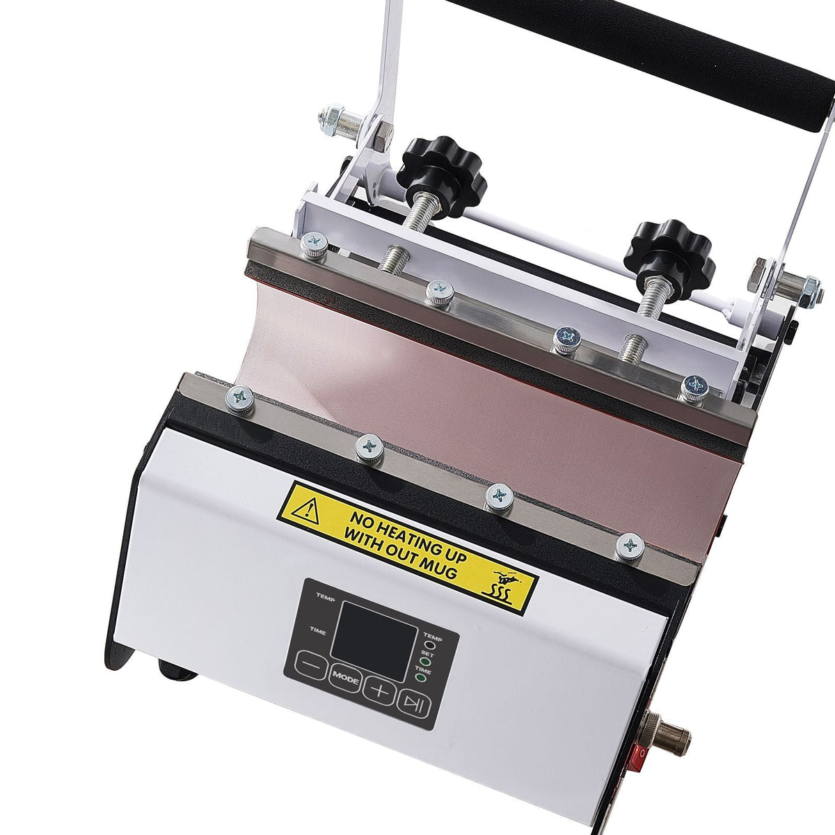 Tumbler Heat Press Machine, 30 oz and 40 oz Mug Press, Fast and Even Heating, with Tape, Gloves, Easy Temp and Time Setting, Heat Transfer for Sublimation Tumblers, Cups, Mugs, Black and White