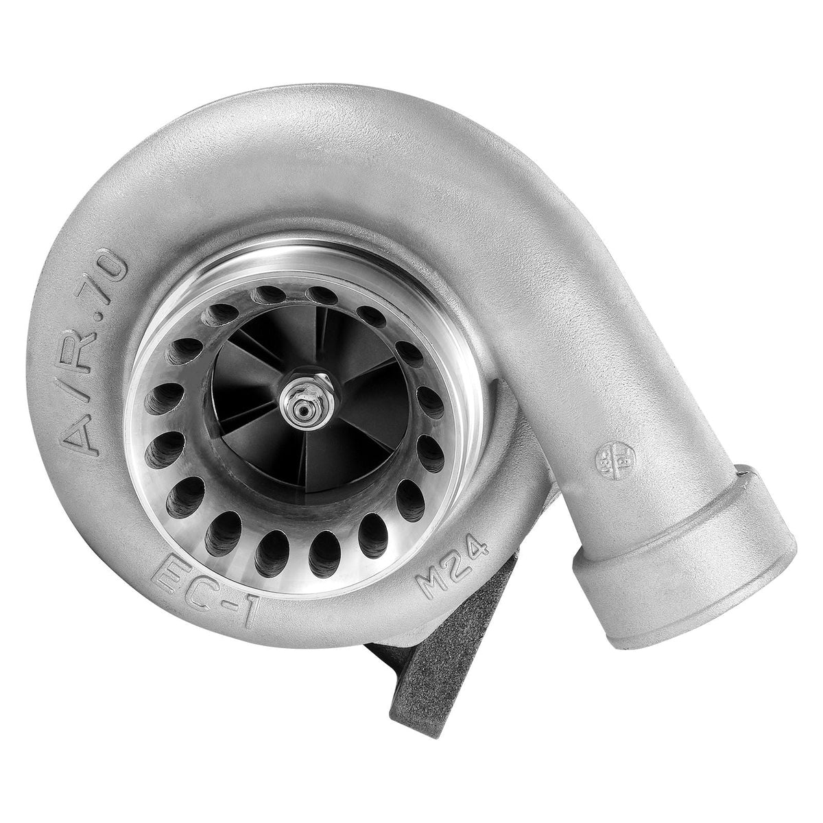 Turbo Turbocharger with Gasket Kit, Turbo Charger Replacement for Car Engines, Compatible with 2.5L-6.0L Engine Displacements, Heat Resistance Engine Turbocharger with K418 Alloy Impeller