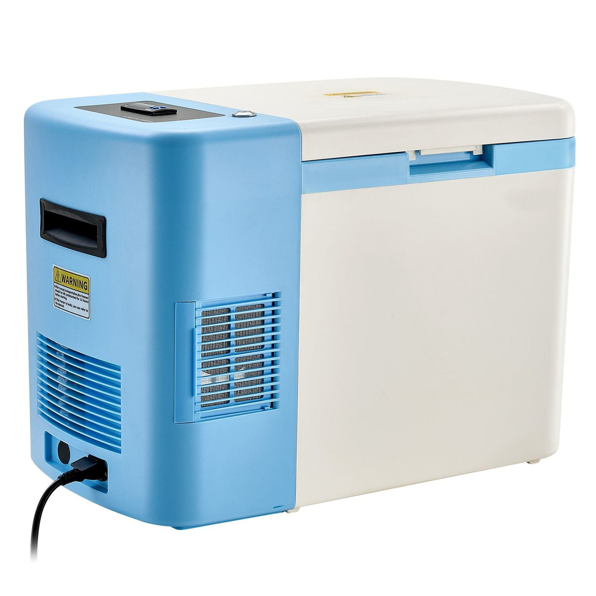 Ultra Low Temperature Freezer, 25 L, -40 to -123 F Adjustable Temp Range, with Digital Display, 304 Stainless Steel Liner, Portable Low Temperature Lab Freezer for Laboratory Samples Storage