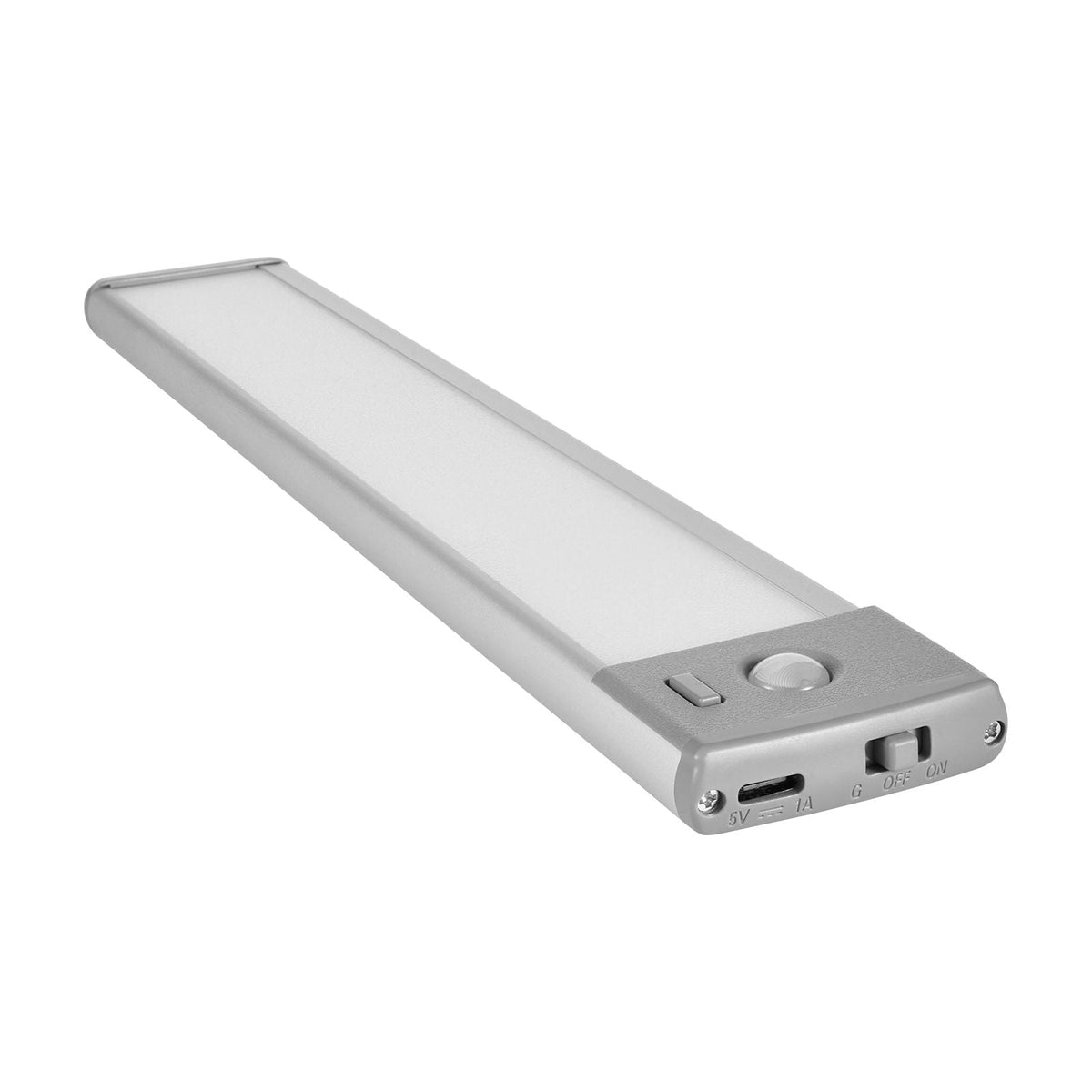Under Cabinet Lighting, 2 PCS, 40 LED Motion Sensor Lights, Rechargeable Battery Operated Closet Lights with Remote Control, Wireless Under Counter Light for Cabinets, Bookshelf, Stair, Hallway