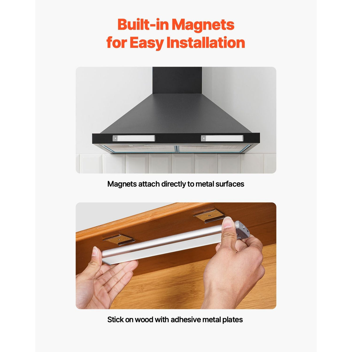 Under Cabinet Lighting, 2 PCS, 40 LED Motion Sensor Lights, Rechargeable Battery Operated Closet Lights with Remote Control, Wireless Under Counter Light for Cabinets, Bookshelf, Stair, Hallway