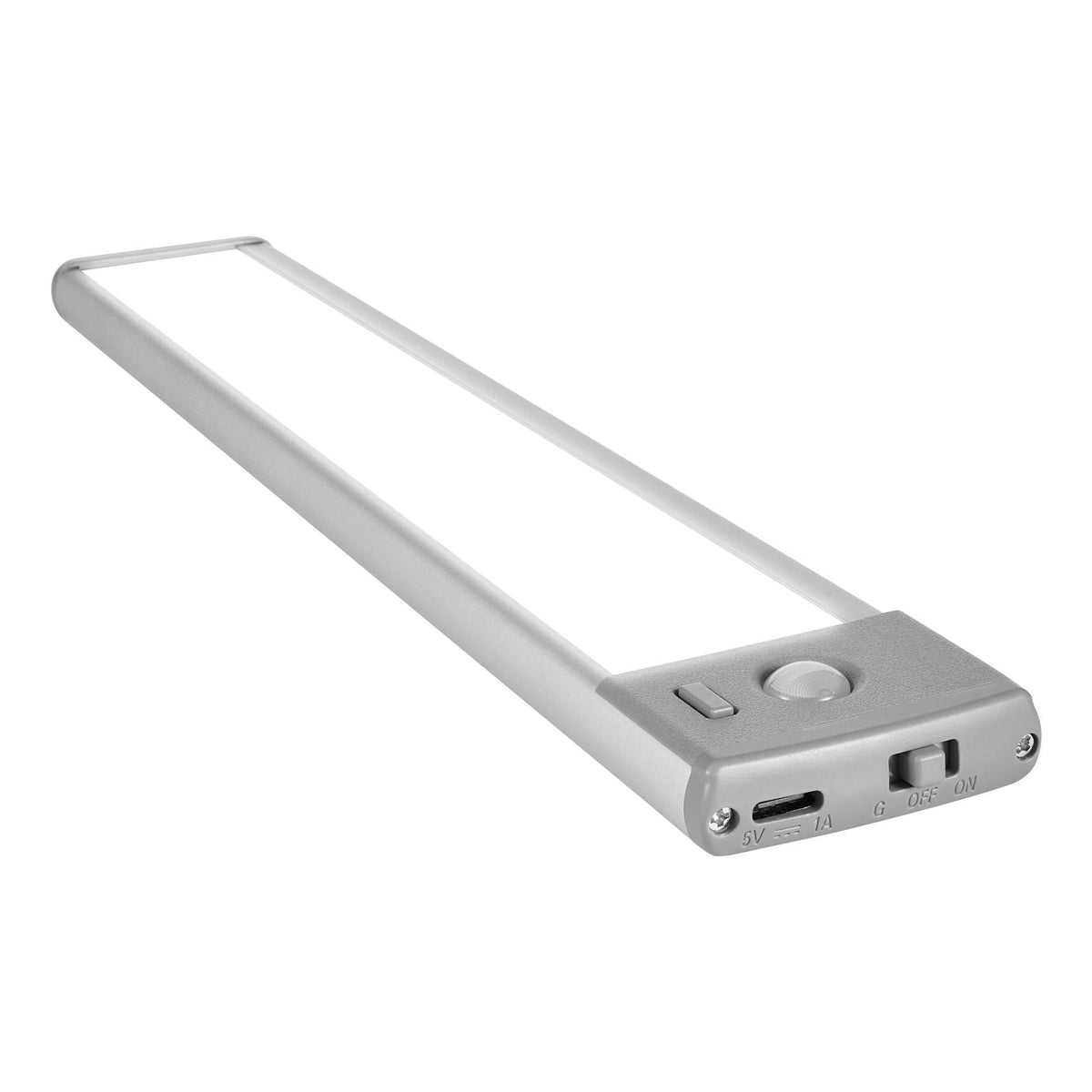 Under Cabinet Lighting, 2 PCS, 62 LED Motion Sensor Lights, Rechargeable Battery Operated Closet Lights with Remote Control, Wireless Under Counter Light for Cabinets, Bookshelf, Stair, Hallway