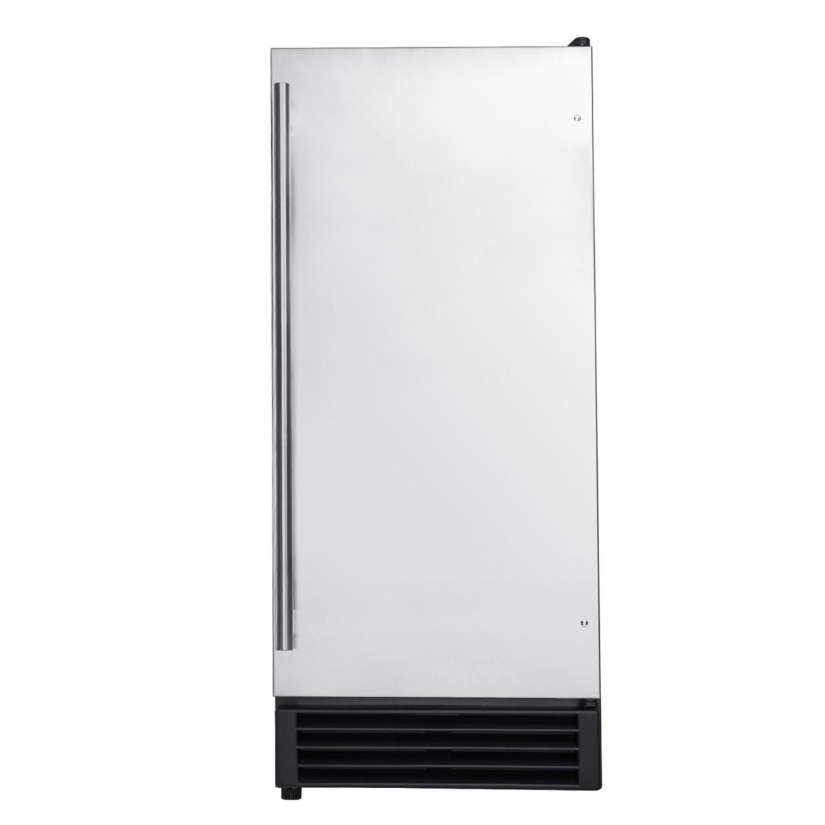 Undercounter Built-in Ice Maker, 50 Lbs/Day Under Counter Ice Maker Machine with Drain Pump Reversible Door Stainless Steel, Freestanding Ice Maker for Commercial Home Kitchen