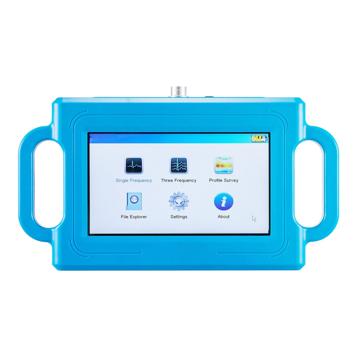 Underground Water Detector, Up to 492ft (150m) Pro Underground Water Detection Locator, 7" Touchscreen Auto Mapping Well Detector Explorer with Multi-Frequency Measurement, 8GB Card, Carry Case