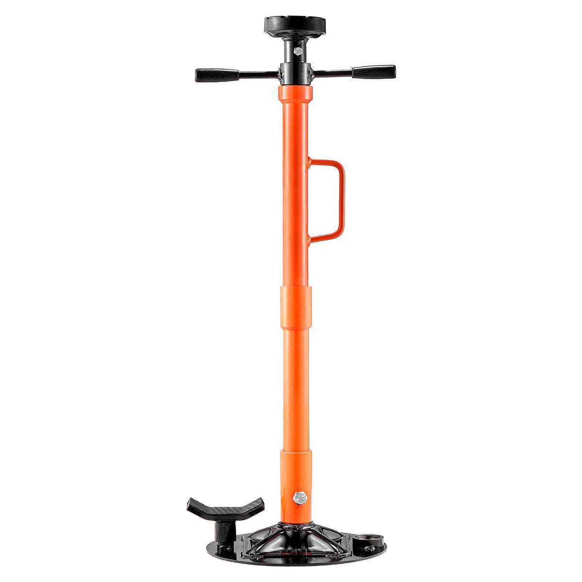 Underhoist Support Stand, 1 Ton (2204 lbs) Capacity Under Hoist Jack Stand with Handle, Adjustable Height, Bearing Mounted Spin Handle, Self-Locking Threaded Screw, Support Vehicle Components