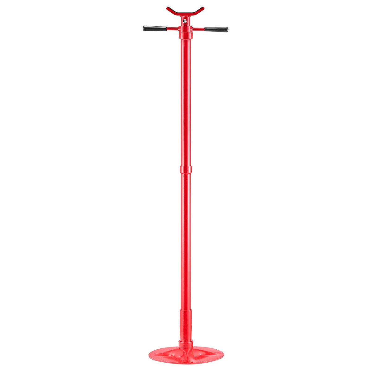 Underhoist Support Stand, 1/2 Ton (1102 lbs) Capacity Under Hoist Jack Stand, Lifting from 54.02" to 83.86", Bearing Mounted Spin Handle, Self-Locking Threaded Screw, Support Vehicle Components