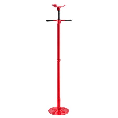 Underhoist Support Stand, 1/2 Ton (1102 lbs) Capacity Under Hoist Jack Stand, Lifting from 54.02" to 83.86", Bearing Mounted Spin Handle, Self-Locking Threaded Screw, Support Vehicle Components