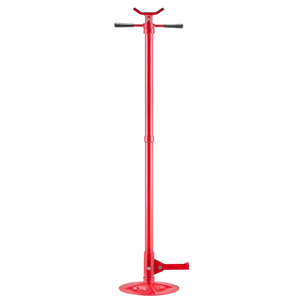 Underhoist Support Stand, 3/4 Ton (1653 lbs) Capacity Under Hoist Jack Stand, Lifting from 51.97" to 80", Bearing Mounted Spin Handle, Foot Pedal, 12" Diameter Base, Support Vehicle Components