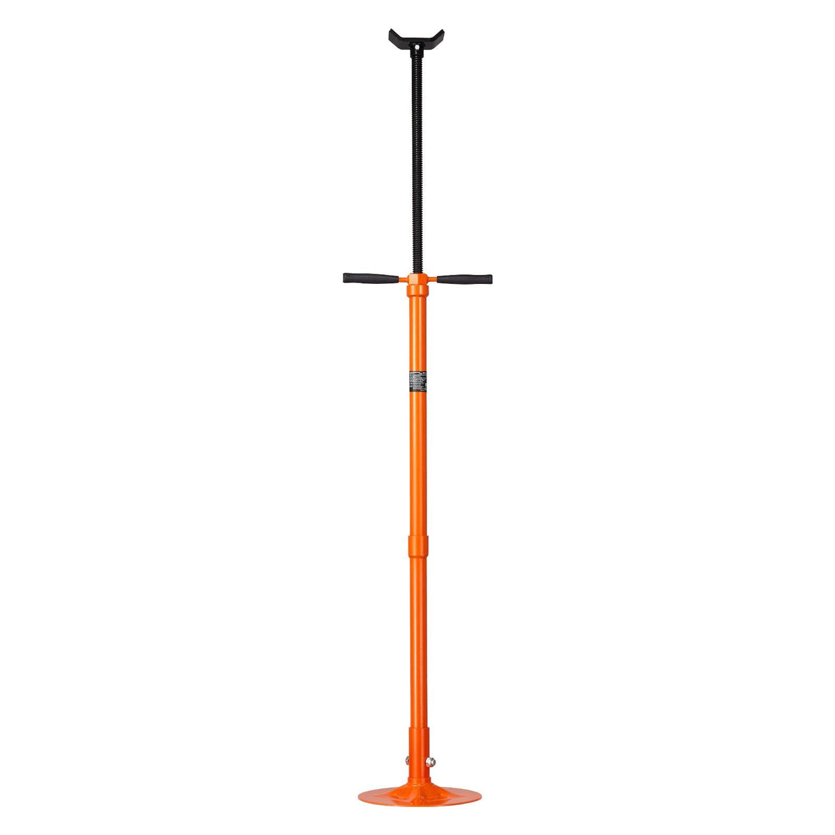 Underhoist Support Stand, 3/4 Ton Capacity Under Hoist Jack Stand, Lifting from 52.8 to 76 in, Self-Locking Threaded Screw, Bearing Mounted Spin Handle Pole Jack, Support Vehicle Components