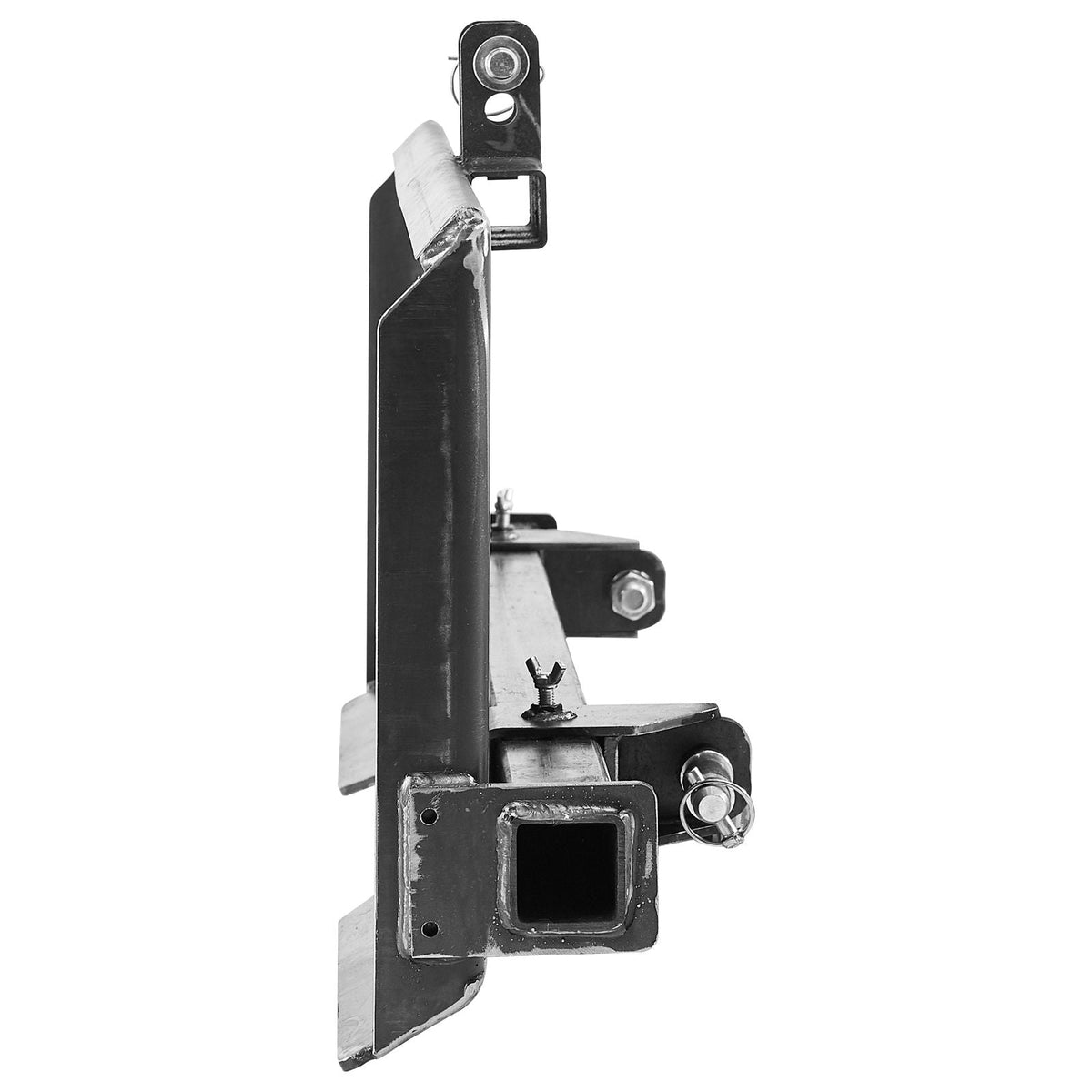 Universal 3-point Skid Steer Plate, 3/8" Skid Steer Attachment Plate, 7000lbs Skid Steer Mount Plate Steel Adapter Loader, Compatible with Deere, Kubota, Bobcat, Mahindra Skid Steers, Tractors