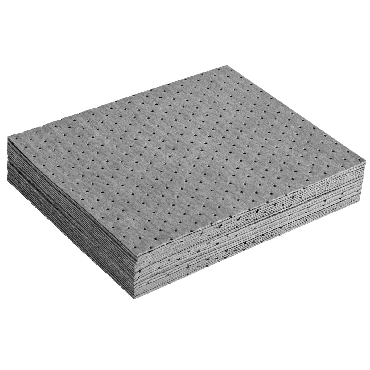 Universal Spill Kit, Spill Control Supplies 43 pcs, Includes 30 Universal Sorbent Pads, 2 Universal Sorbent Socks 3"x4', 2 Disposal Pillows, Rubber Gloves, and Bag