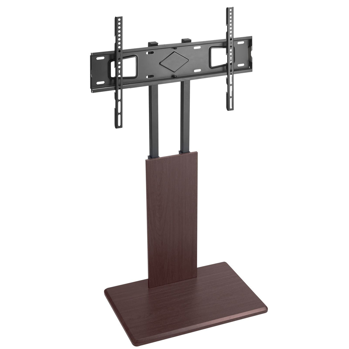Universal TV Stand, Table Top TV Stand for 32-70 inch Screens, Swivel and Height Adjustable TV Mount Stand Holds up to 99 lbs with Power Strip, for Living Room, Bedroom, MAX VESA 600 x 400 mm