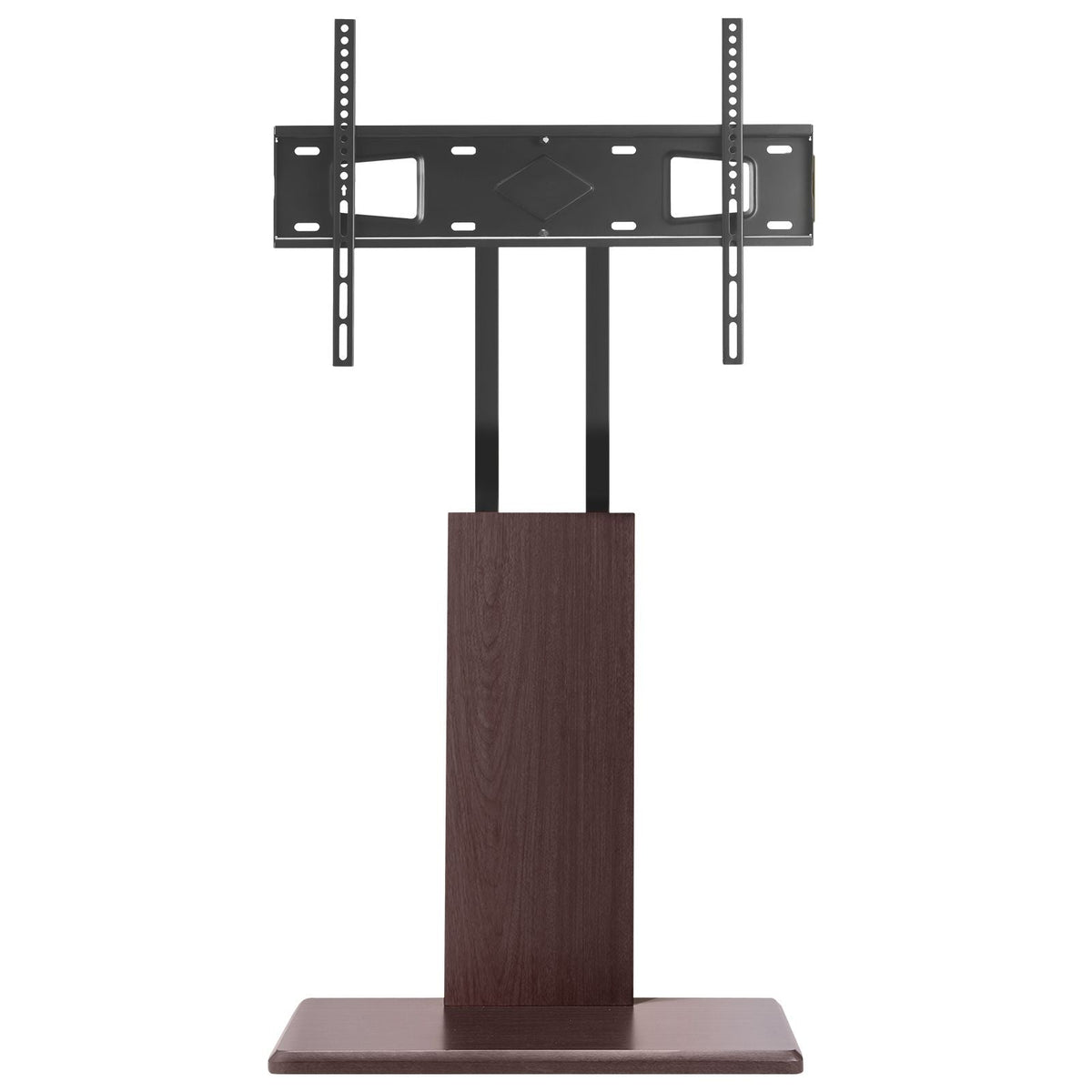 Universal TV Stand, Table Top TV Stand for 32-70 inch Screens, Swivel and Height Adjustable TV Mount Stand Holds up to 99 lbs with Power Strip, for Living Room, Bedroom, MAX VESA 600 x 400 mm
