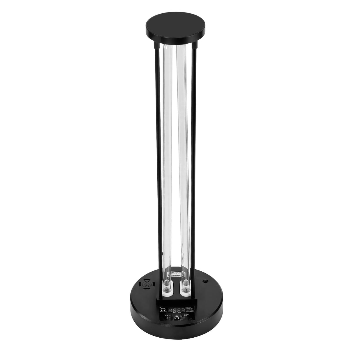 UV Light, 110W Ultraviolet Lamp with Ozone Purifier, UVC Lamp with 30/60/120 Minutes 3-Gear Timer and Remote Control, for Room up to 600 sqft, UVO Lights for Living Room, Bedroom, Hotel, School