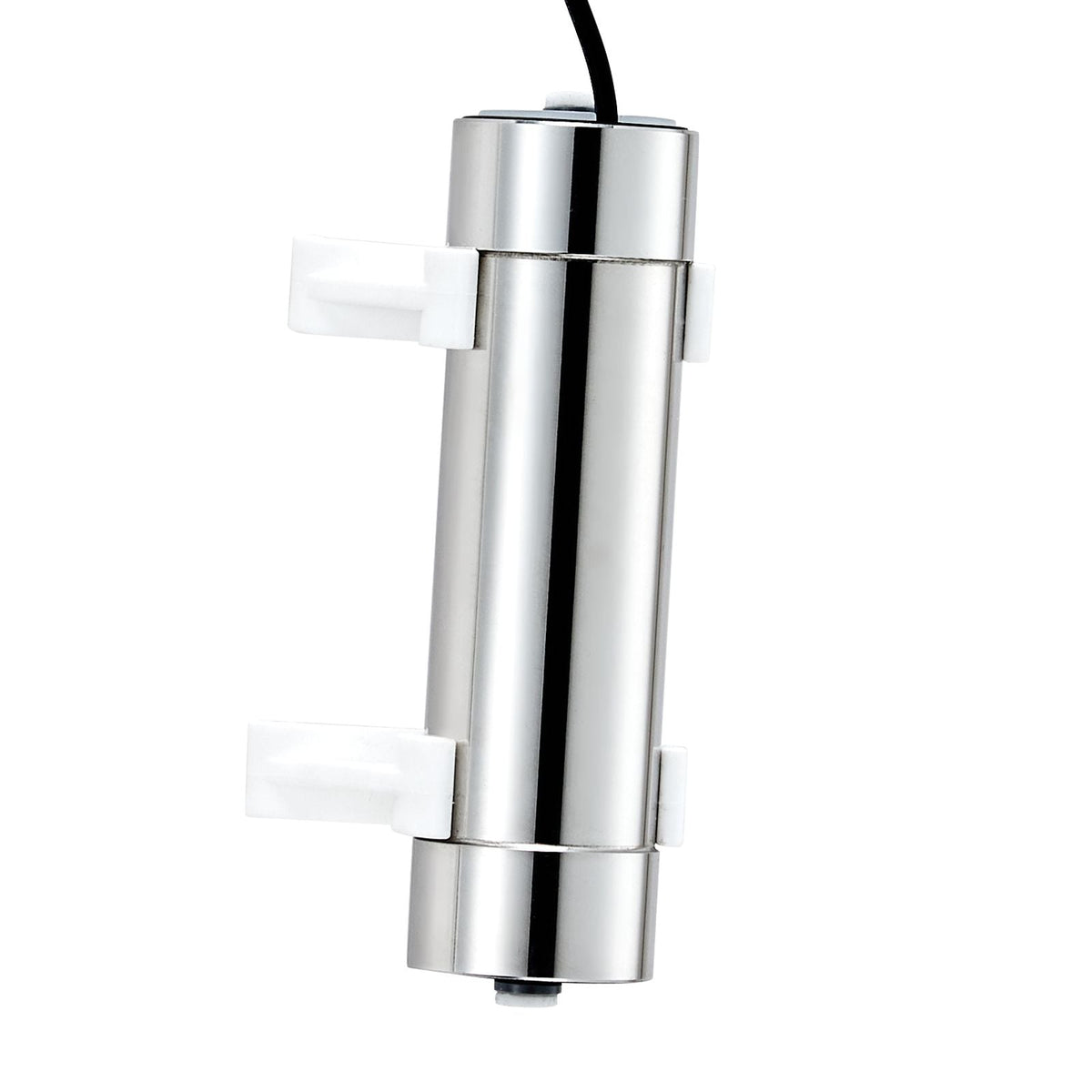 UV Water Purifier, 8W 1GPM, 110V Versatile Ultraviolet Water Purifier Filter with Stainless Steel Housing, Whole House UV Water Filter with Quartz Sleeve Fit for Shower/Drinking/Cleaning