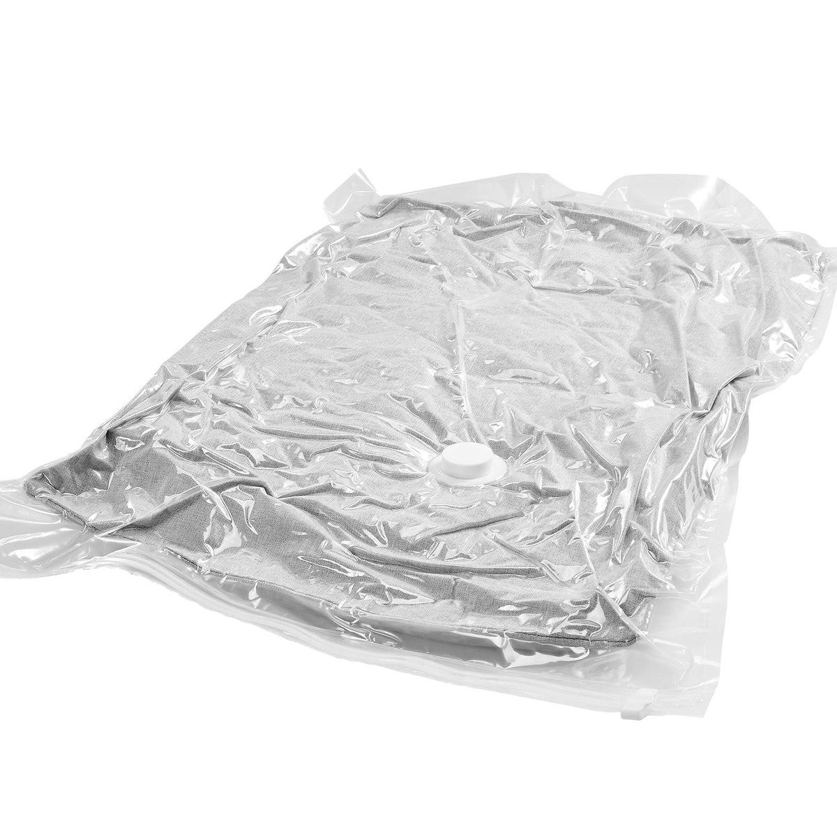 Vacuum Storage Bags, 10 Jumbo Space Saver Vacuum Seal Bags, Compression Airtight Space Bags, Zipper Sealer Bags for Clothes, Bedding, Blanket, Pillows, Comforters, Travel (Hand Pump Included)