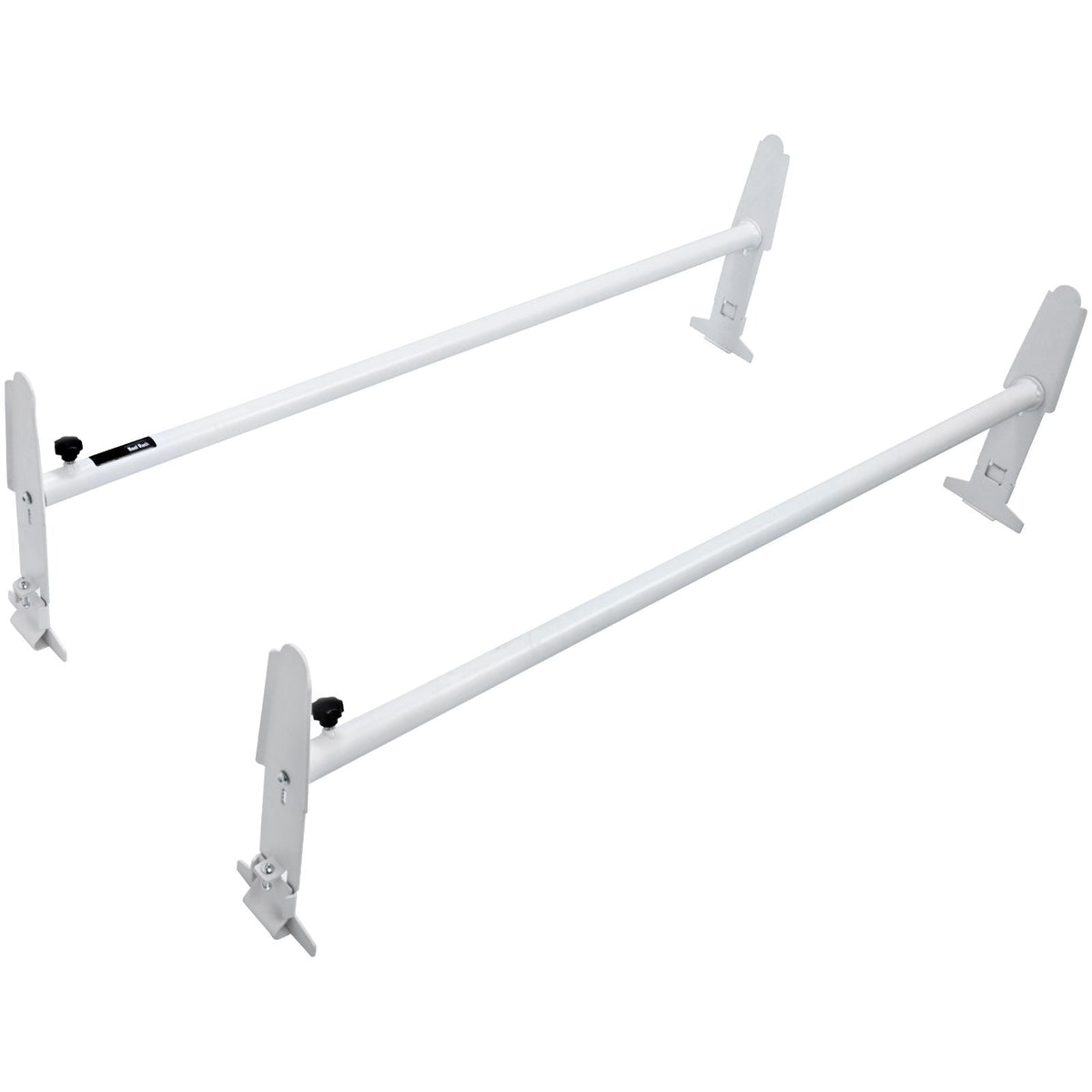 Van Roof Ladder Rack, 2 Bar Alloy Steel Ladder Racks, Adjustable from 47.2"-78.7", 500 lbs Capacity, Roof Rack Compatible with Full-size Vans with Rain Gutter, Chevrolet Express, GMC Savana, etc