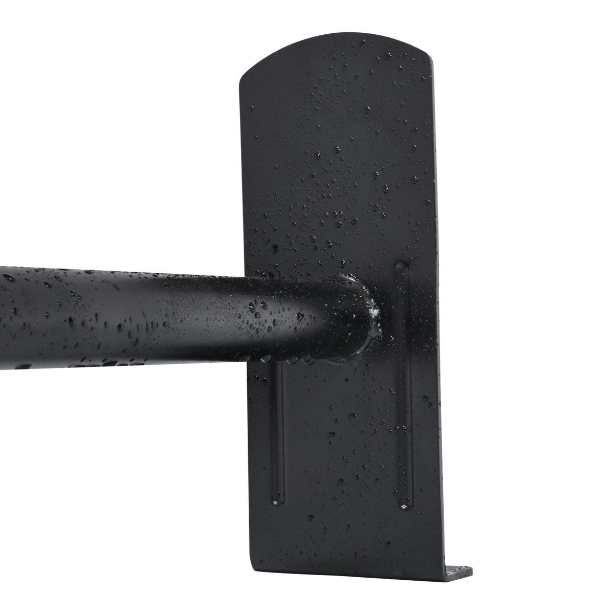 Van Roof Ladder Rack, 2 Bars Alloy Steel Roof Racks, 500 LBS Capacity Roof Rack, Adjustable Length 35.8"-52.4", Van Ladder Rack Compatible with Chevrolet Express, GMC Savana, etc, Drilling Mount