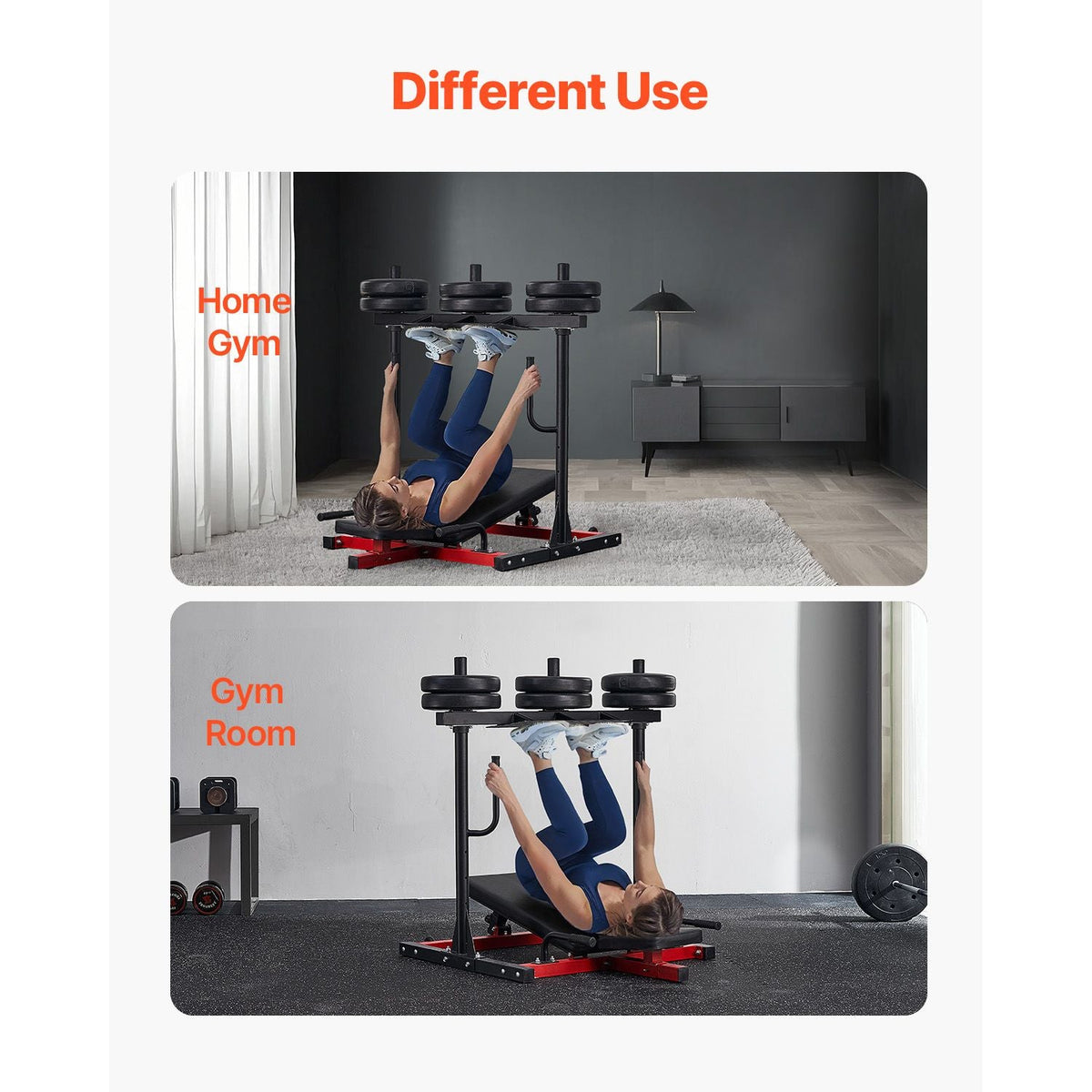 Vertical Leg Press Machine, Lower Body Special Home Gym Machine, Carbon Steel Leg Press Exercise Training Equipment, Adjustable Leg Strength Workout for High-Intensity Presses, 550 lbs Capacity