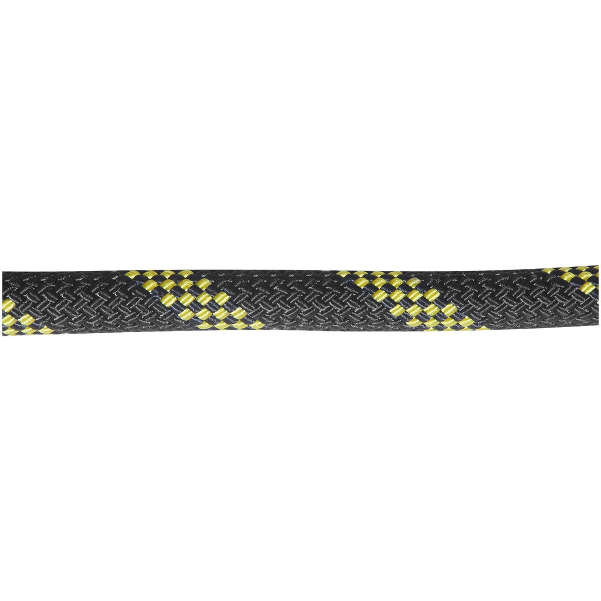 Vertical Lifeline Assembly, 0.55'' x 25' Fall Protection Rope with 30 KN Breaking Tension, Polyester Roofing Rope with Steel Snap Hooks, Rope Grab, and Shock Absorber, ANSI Compliant