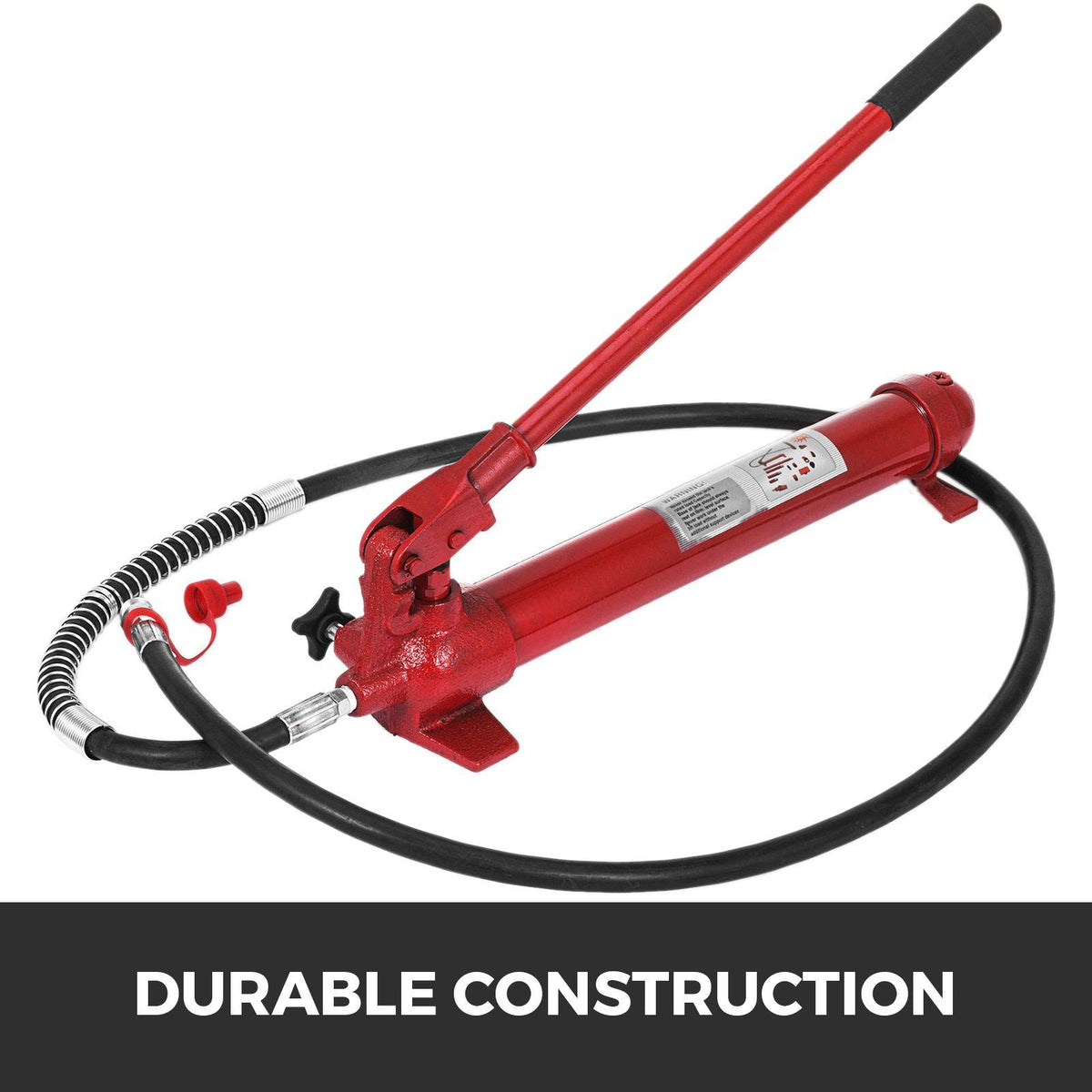 10Ton Power Hydraulic Jack Holder Bodywork Repair Kit for Auto Car Repair Tool with 2M Hose Lift Ram Portable
