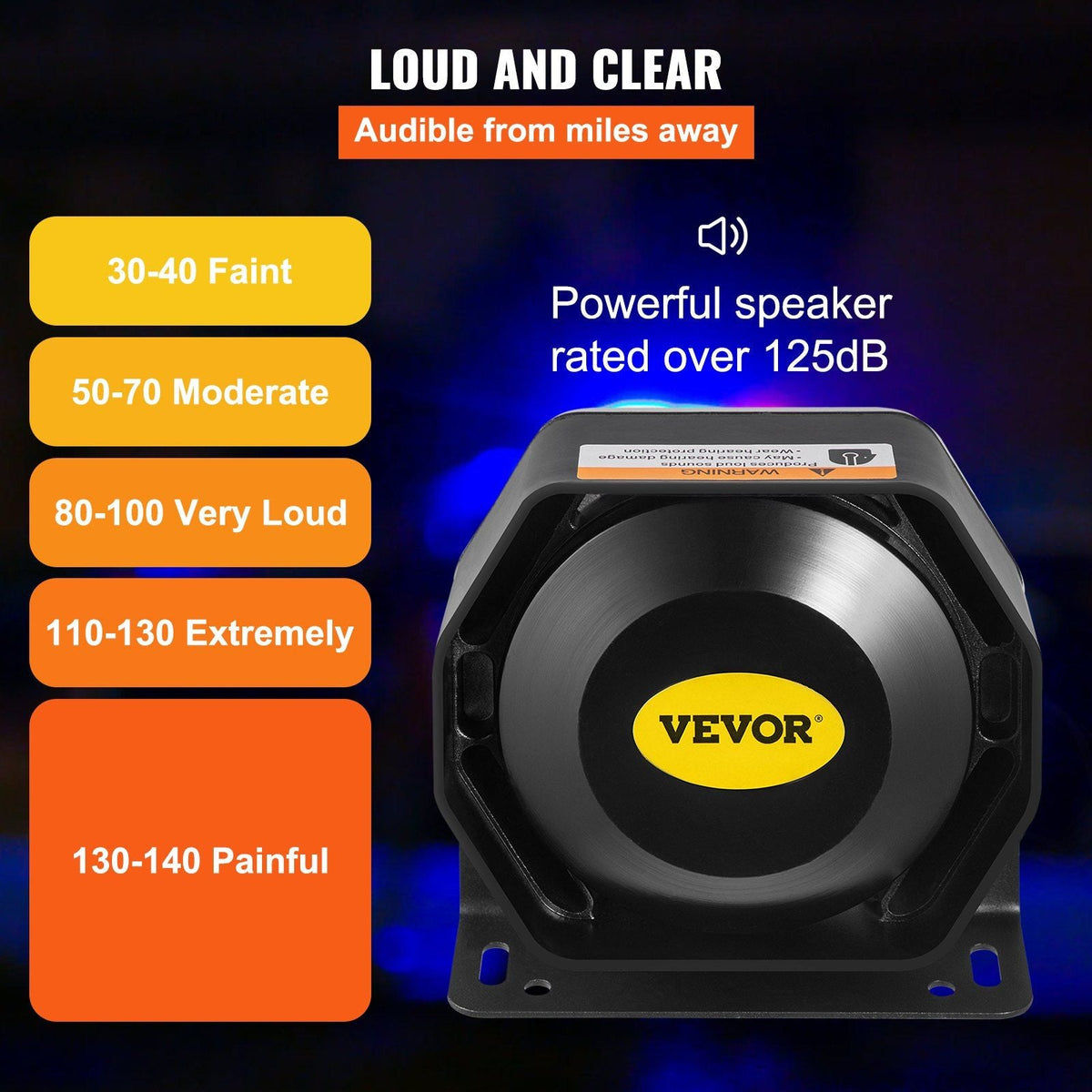 200W 18 Sound Loud Car and Truck Warning Alarm Police Siren Horn 18 Tones Fire Ambulance Emergency Electronic Siren Horn Kit PA MIC System
