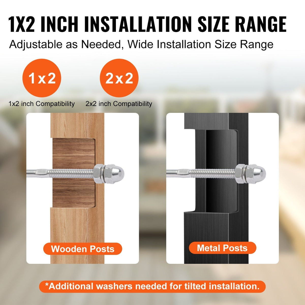 51 Pack Cable Railing Swage Threaded Stud Tension End Fitting Terminal for 1/8" Deck Cable Railing, T316 Stainless Steel, Cable Railing Tensioner 1/8" for Wood/Metal Post, Silver
