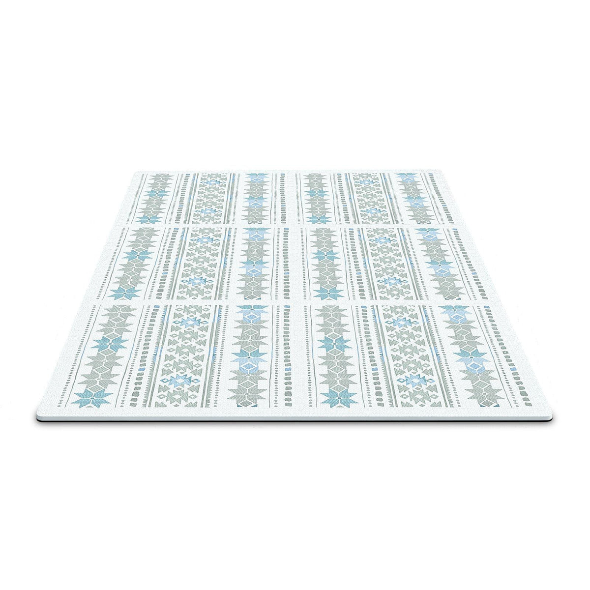 6 Tiles Kids Play Mat, 0.5 Inch Toddler Play Mat with EVA Foam, 24" x 24" Puzzle Play Mat with 24 sq.ft Coverage, Interlocking Toddler Mats for Play Room, Nursery, Living Room, Light Gray