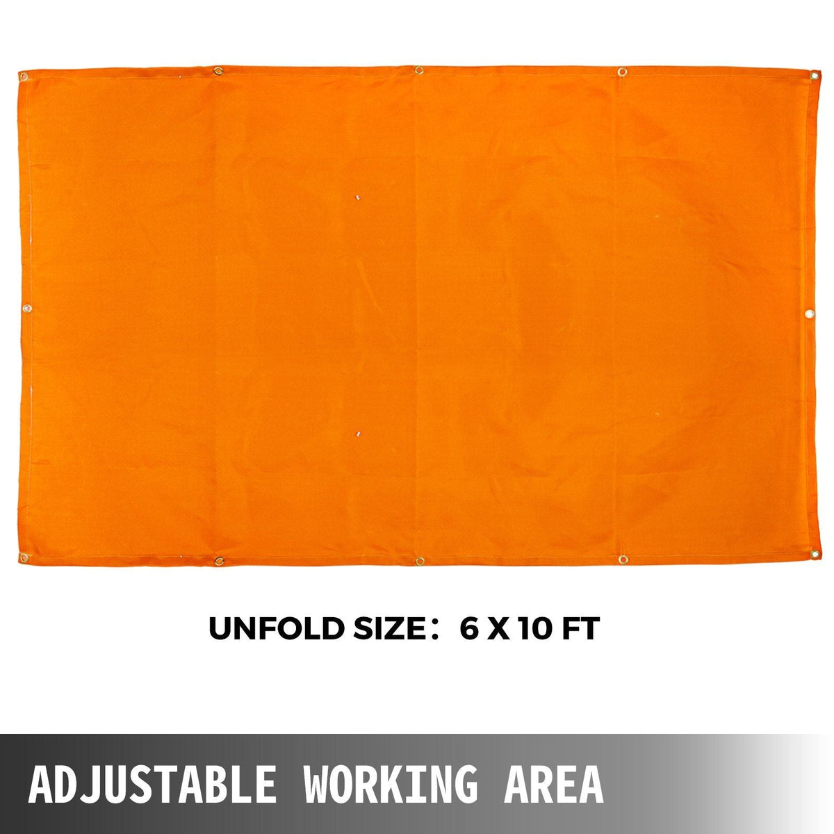 6 x 10 Ft Welding Blanket Orange Fiberglass Blanket Portable Fiberglass Fire Retardant Blanket Welding Mat Welding Fireproof Thermal Resistant Insulation With Carry Bag