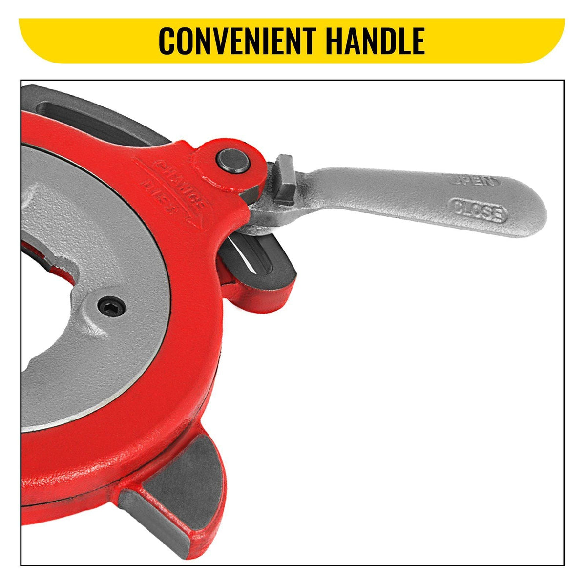 811A Universal Self Open Dies Head Fit for Ridgid 1/8-2inch 97075 NPT 300 535 Pipe Threader Self Quick Open Right-Handed 300C 500 Carriage Cutter