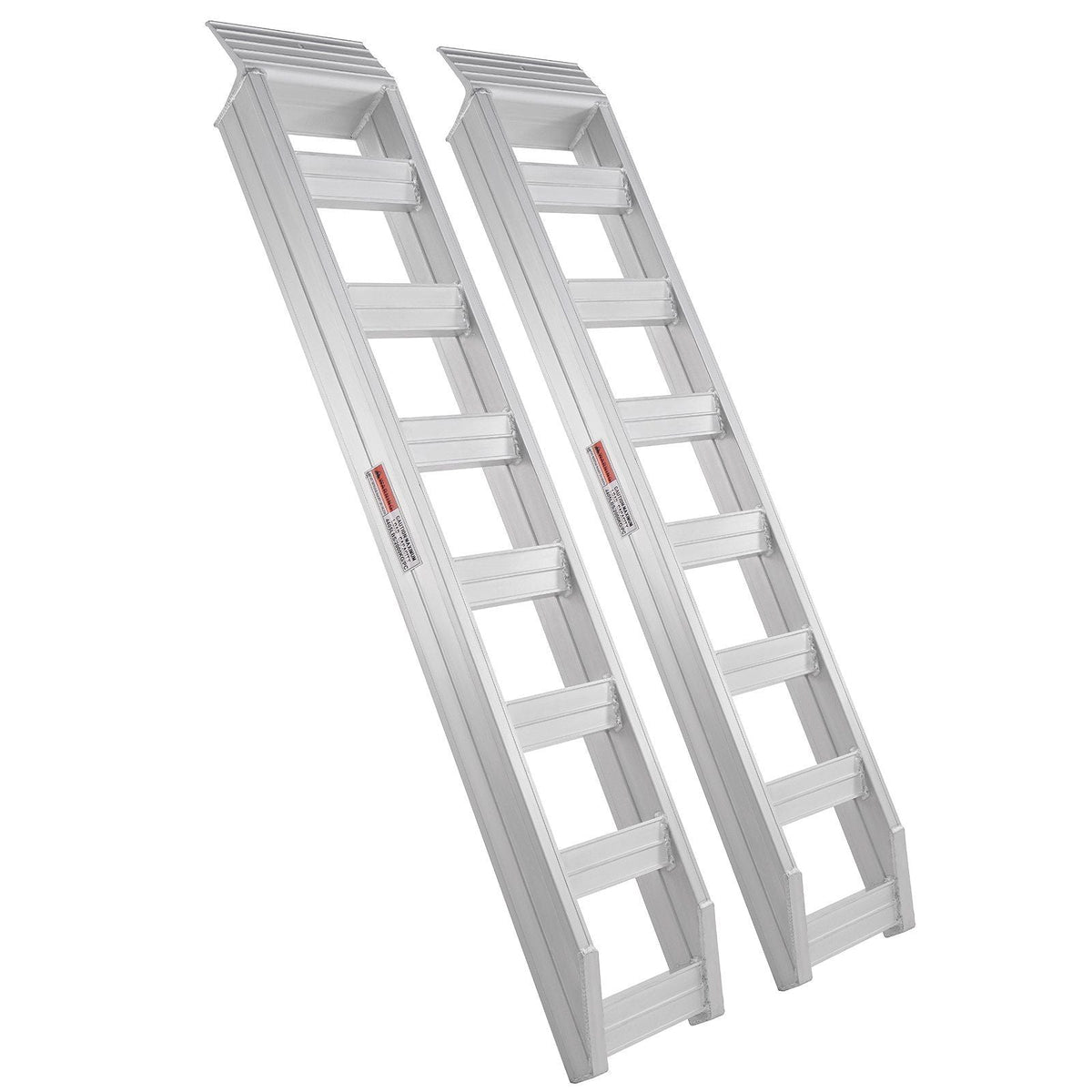 Aluminum Ramps, 8810 lbs, Heavy-duty Ramps with Top Hook Attaching End, Universal Loading Ramp for Motorcycle, Tractor, ATV/UTV, Trucks, Lawn Mower, 72"L x 15"W, 2Pcs