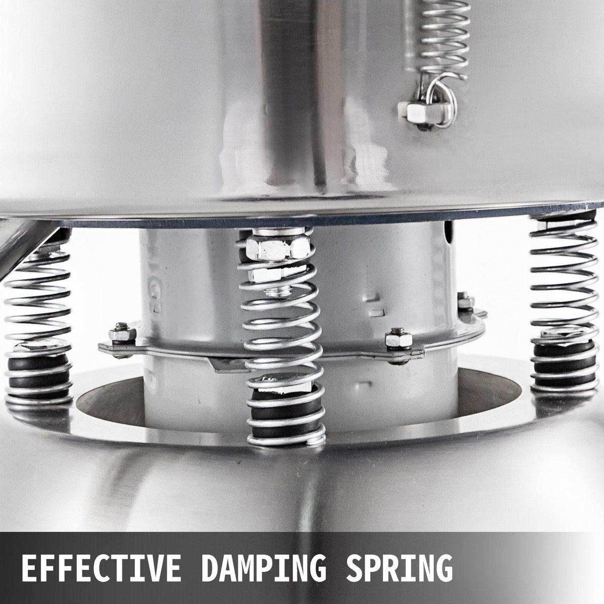 Automatic Sieve Shaker Included 40 Mesh + 60 Mesh Flour Sifter Electric Vibrating Sieve Machine 110V 50W Sifter Shaker Machine 1150 r/min for Flours, Herbal Powder