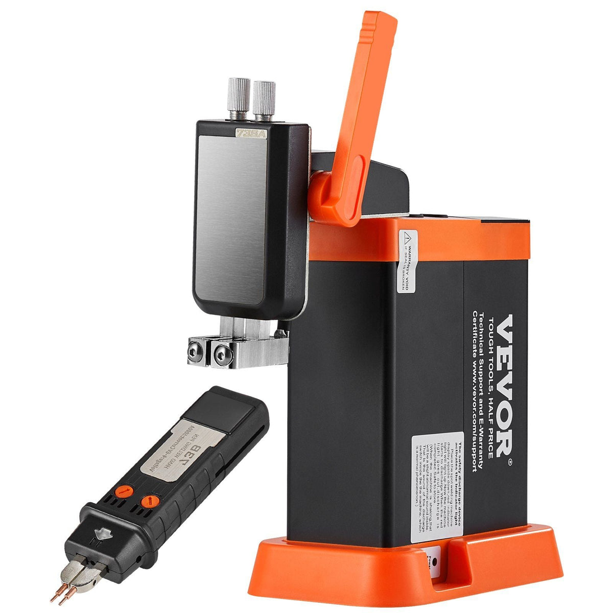 Battery Spot Welder, 14.5KW Capacitor Energy Storage Pulse Battery Spot Welder with 73B Welding Pen, 801D High Power Spot Welding Equipment & 2 Welding Modes for 0.1-0.3mm Pure Nickel, Batteries