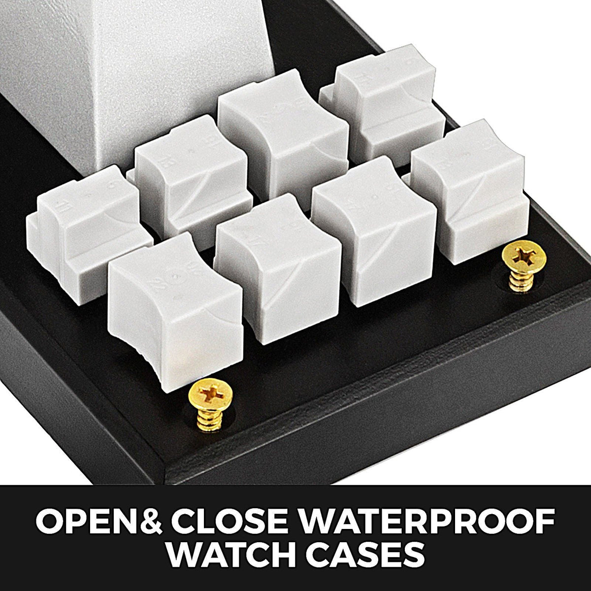 Bench Watch Opener 5700 Watch Case Back Opener for Screw Oyster Style Watch Case Opener and Closer Suitable for Watch Making and Repair