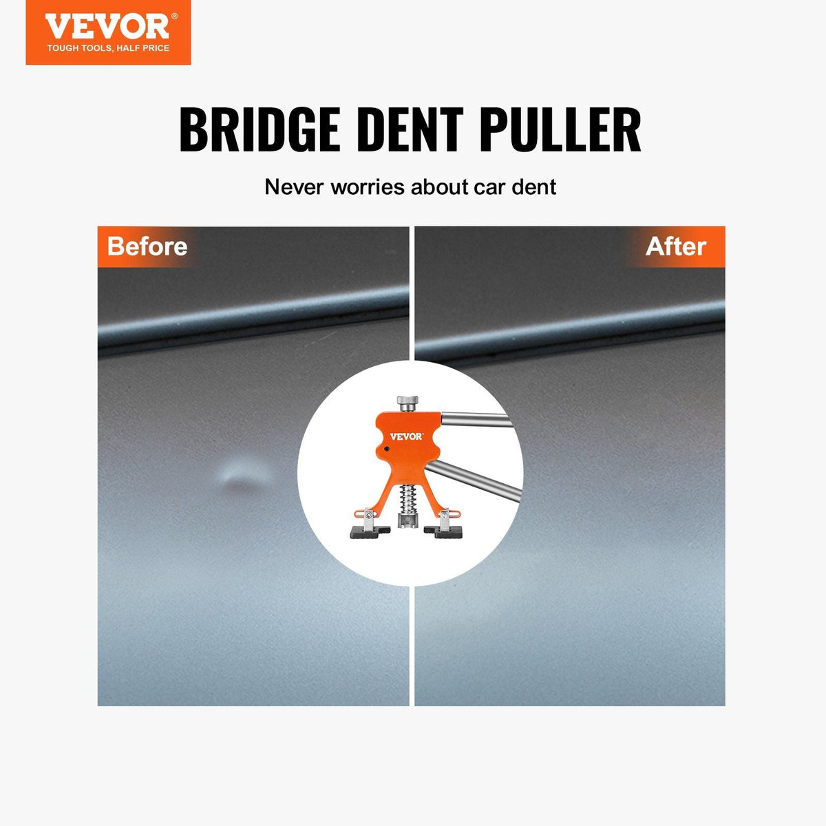 Car Body Dent Puller Bridge Lifter Tool Paintless Hail Remover Repair Kit