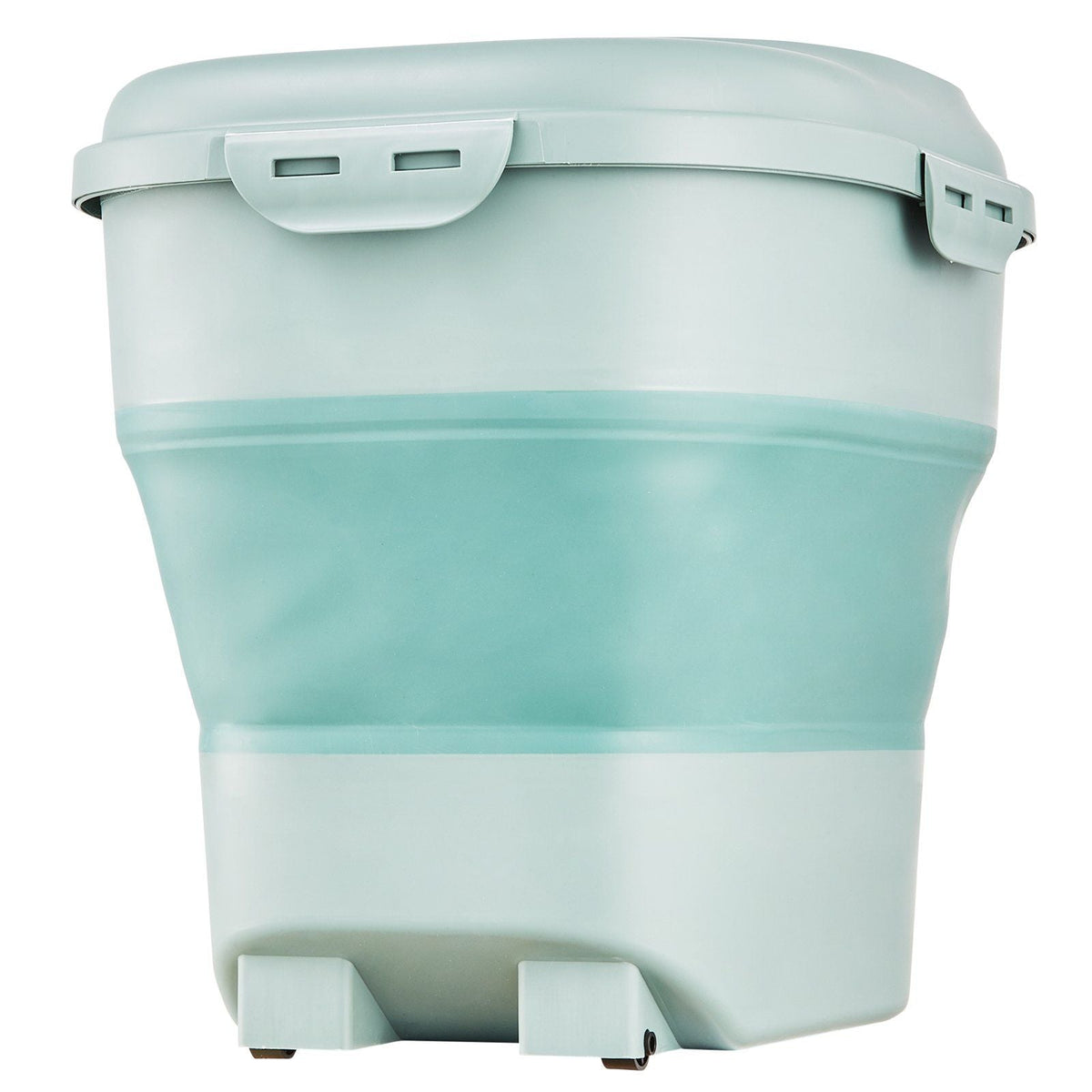 Collapsible Dog Food Storage Container, 50 lbs Capacity Large Dispenser Bin with Attachable Casters, Airtight Lid Kitchen Rice Cereal Flour Bin, Pet food Containers For Cat, Bird, Other Pet Food