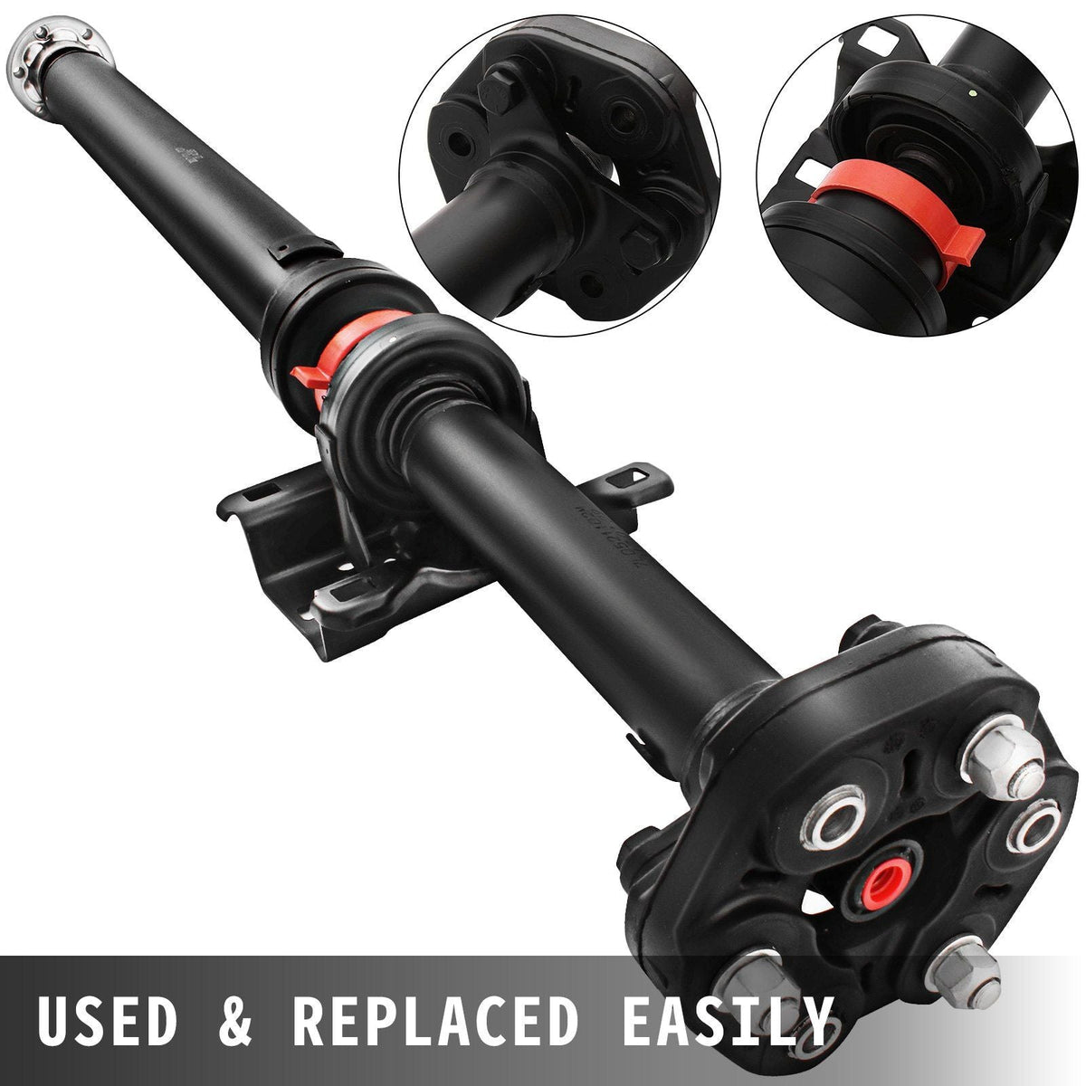 Drive Shaft Assembly for Cayenne VW 2003-2010 Propeller Shaft Rust Protected Rear Driveshaft