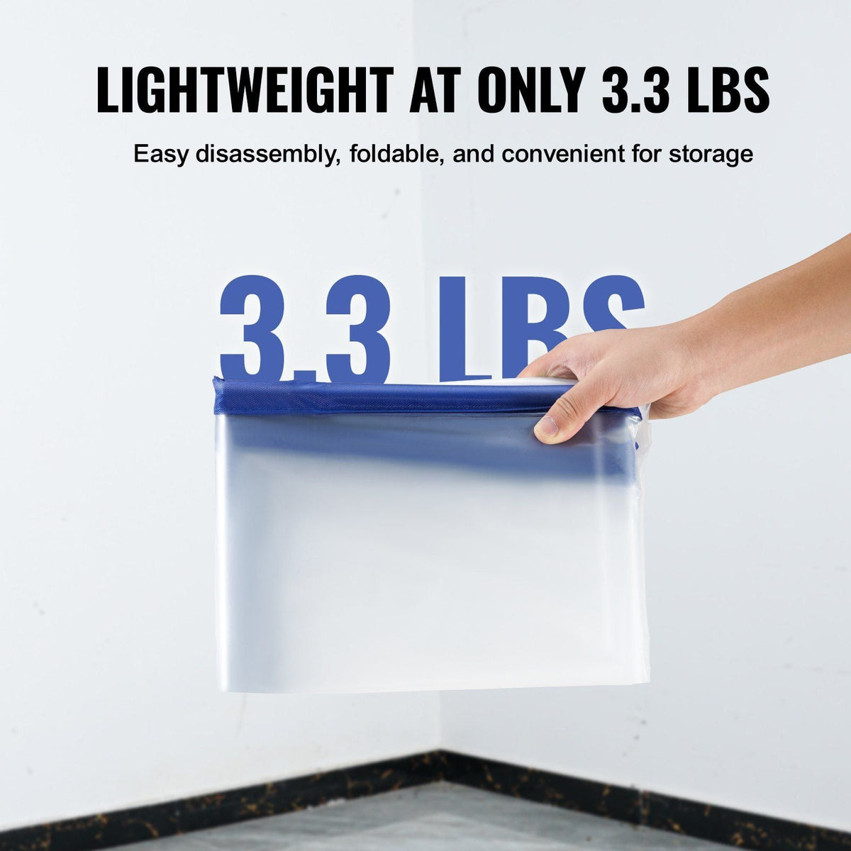 Dust Barrier, 8.5 x 5 Ft Dust Barrier Door Kit, with Magnetic Self-Closing Zipper, PE Construction Door Cover for Dust Containment, Reusable Dust Protection Wall for Living Room Bathroom Remodel